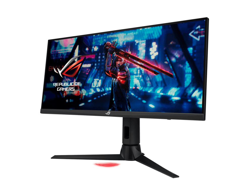 Asus ASUS ROG Strix XG309CM Gaming Monitor ??? 30 inch (29.5 inch viewable) 2560x1080, overclocking 220Hz* (Above 144Hz), 1ms (GTG), Fast IPS, Extreme Low Motion Blur Sync, USB Type-C, 110% sRGB, G-Sync compatible, KVM support, Tripod socket. - thumbnail 4