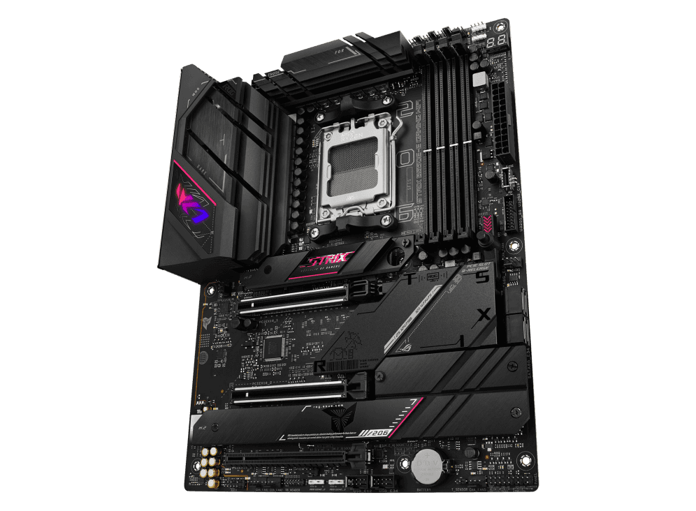 Asus ASUS ROG STRIX B650E-E GAMING WIFI DDR5 AMD RYZEN MOTHERBOARD, AMD Socket AM5, B650 Chipset, 2.5Gb Ethernet, Bluetooth, WiFi 6E 6GHz, Max 128GB 4xDIMM Memory, PCIe 5.0x16, 4xM.2 Slot | 90MB1BB0-M0EAY0 - thumbnail 9