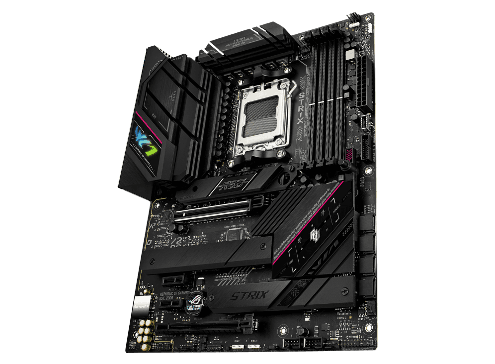 Asus ASUS ROG STRIX B650E-F GAMING WIFI ATX Motherboard, AM5 Socket, AMD B650 Chipset, Intel 2.5Gb Ethernet, 4 x 2-Channel DDR5 128GB Max, 1xPCIe 5.0x16, 3xM.2 PCIe, USB 2.0/3.2 1xHDMI/DP | 90MB1BQ0-M0EAY0 - thumbnail 8