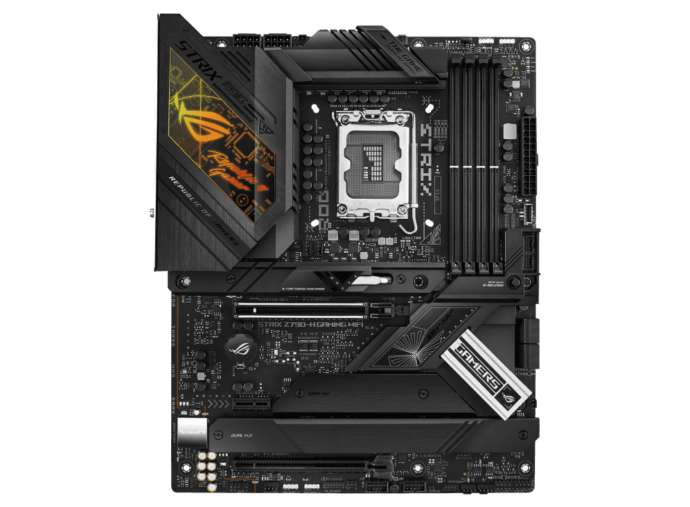 Asus ASUS ROG STRIX Z790-H Gaming Wi-Fi LGA 1700 Motherboard, Intel Z790 Chipset, 4x DDR5 DIMM, Up to 192GB Max Memory, Wi-Fi 6E / BT v5.3, 4 x M.2 Slots, 1*HDMI / 1*DP | 90MB1E10-M0EAY0 - thumbnail 5