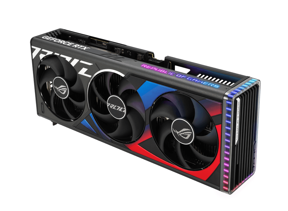 Asus ASUS ROG STRIX GAMING RTX 4090 OC Edition Graphics Card, 24GB GDDR6X 384bit Memory, 2610 MHz Engine Clock, 16384 CUDA Cores, 21Gbps Memory Speed, 3.5 Slot, PCI 4.0, OpenGL 4.6, Black | 90YV0ID0-M0NA00 - thumbnail 9