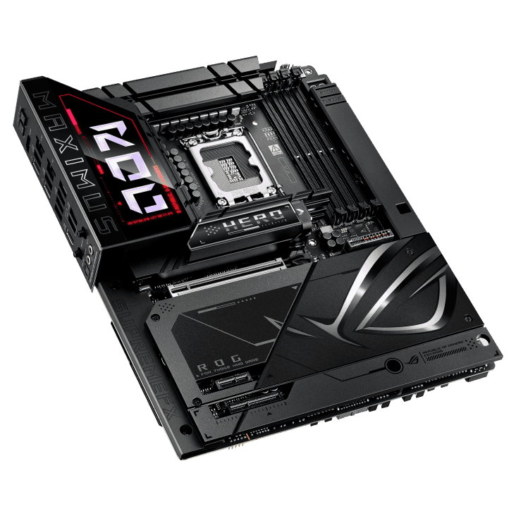 Asus ASUS ROG Maximus Z890 Hero BTF LGA 1851 ATX Motherboard, Intel Z890 Chipset,4x DIMM DDR5 Slot, Up to 256GB Max Memory, 1x PCIe 5.0 x16 SafeSlot, 6x M.2 Slots, WiFi & BT Connectivity | 90MB1KG0-M0EAY0 - thumbnail 9