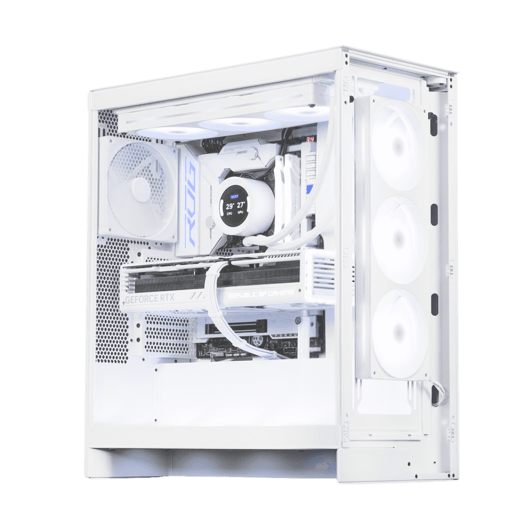 MSI MSI High Air Flow White AMD Gaming PC (Ryzen 9 9950X, 32GB RAM, 4080 16 GB Super, 2TB 990 Pro) - thumbnail 2