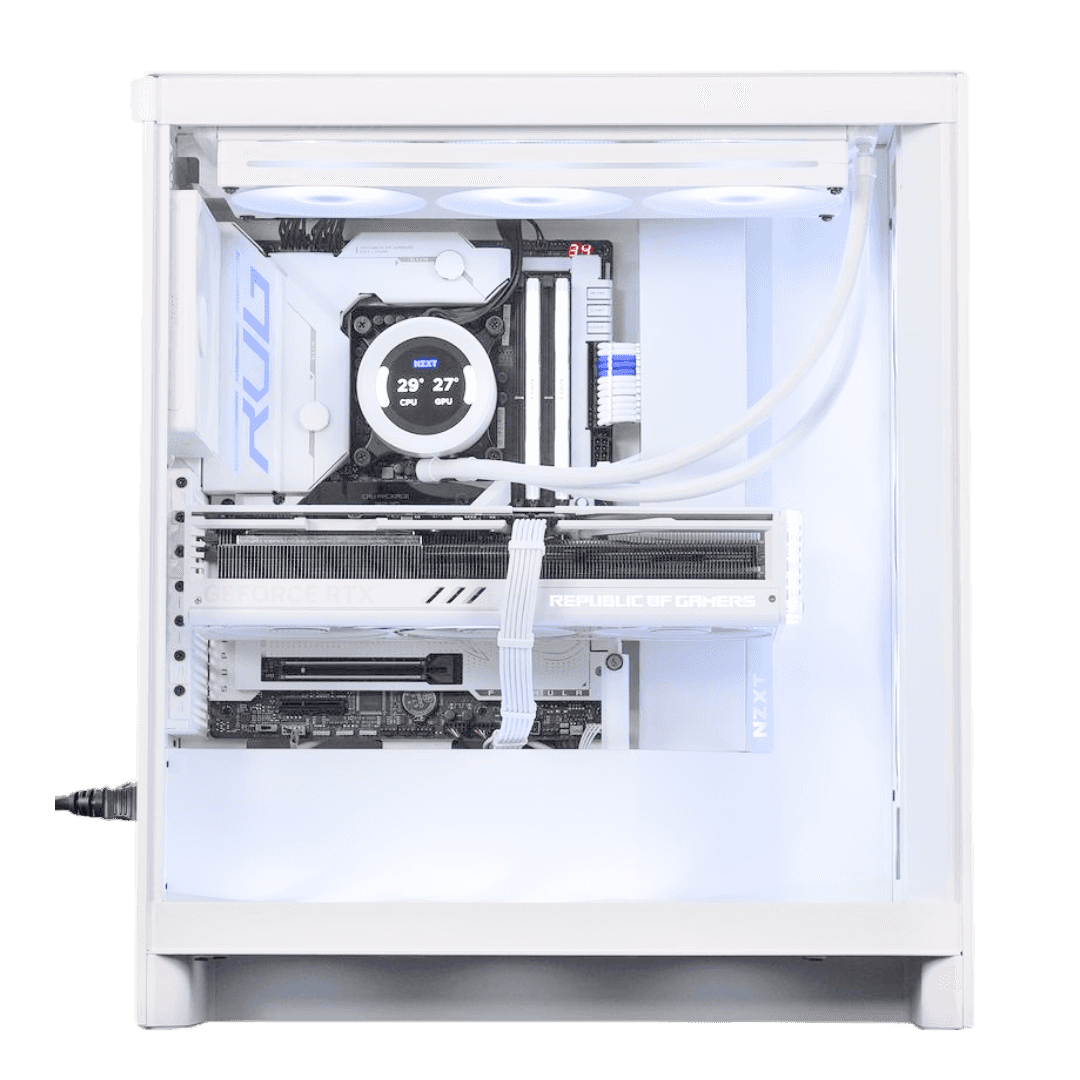 MSI MSI High Air Flow White AMD Gaming PC (Ryzen 9 9950X, 32GB RAM, 4080 16 GB Super, 2TB 990 Pro) - thumbnail 5