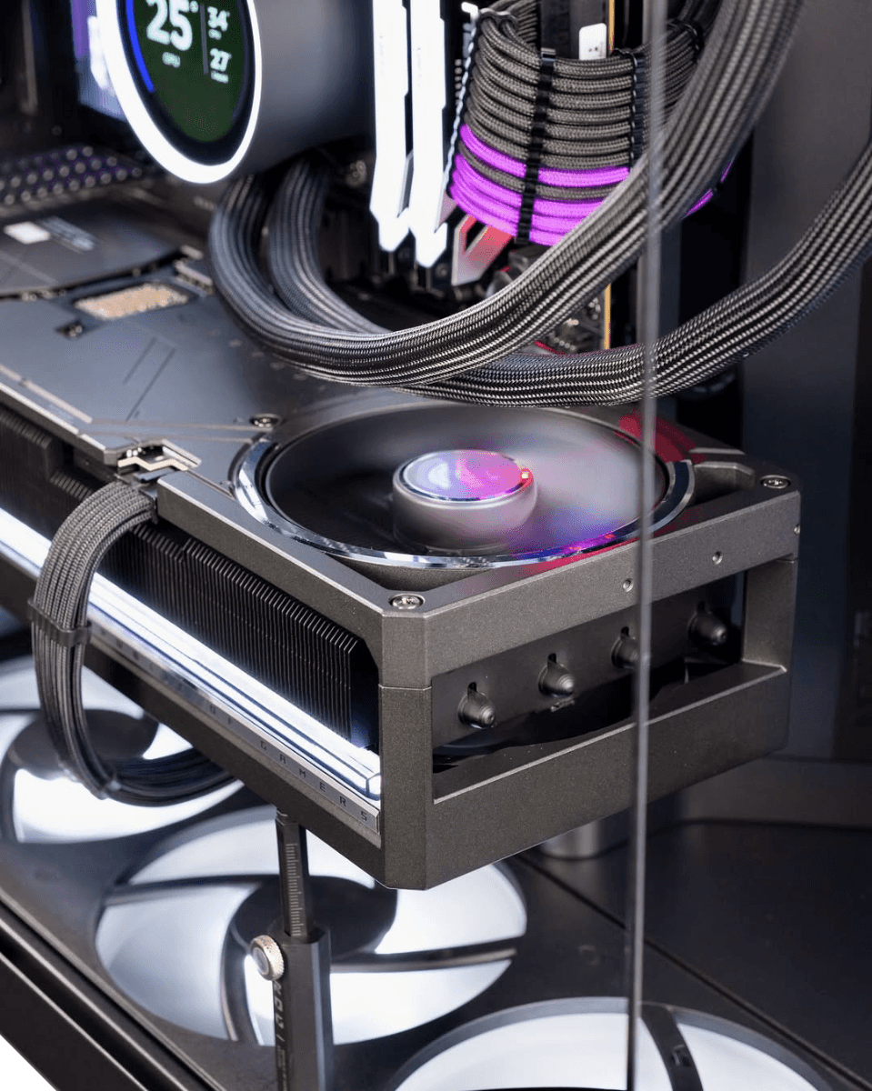 Nanotech Ultimate Gaming & Creation PC: AMD Ryzen 9 9950X3D + ROG ASTRAL RTX 5090 OC 32GB, 64GB DDR5 6000MHz RGB, 2TB PCIe Gen5 SSD (14,500MB/s), 420mm IPS LCD AIO, 1500W Platinum ATX 3.1 PSU, WiFi 7, NZXT H9 Flow RGB - thumbnail 6