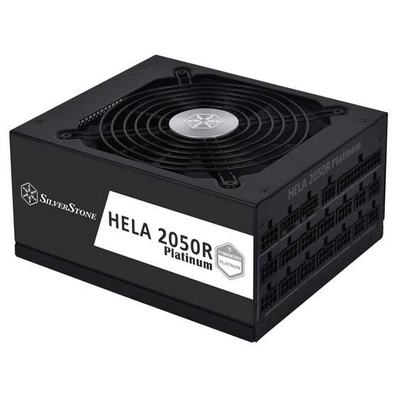 Silverstone SilverStone HELA 2050R Platinum Fully Modular Power Supply, 2050W Power, Cybenetics Platinum Certified, Active PFC, All Japanese Electrolytic Capacitors, Black | SST-HA2050R-PM - thumbnail 7