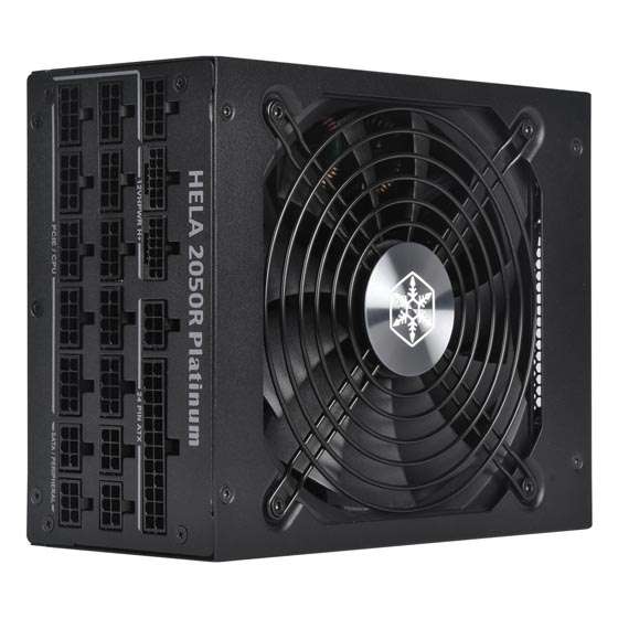 Silverstone SilverStone HELA 2050R Platinum Fully Modular Power Supply, 2050W Power, Cybenetics Platinum Certified, Active PFC, All Japanese Electrolytic Capacitors, Black | SST-HA2050R-PM - thumbnail 6