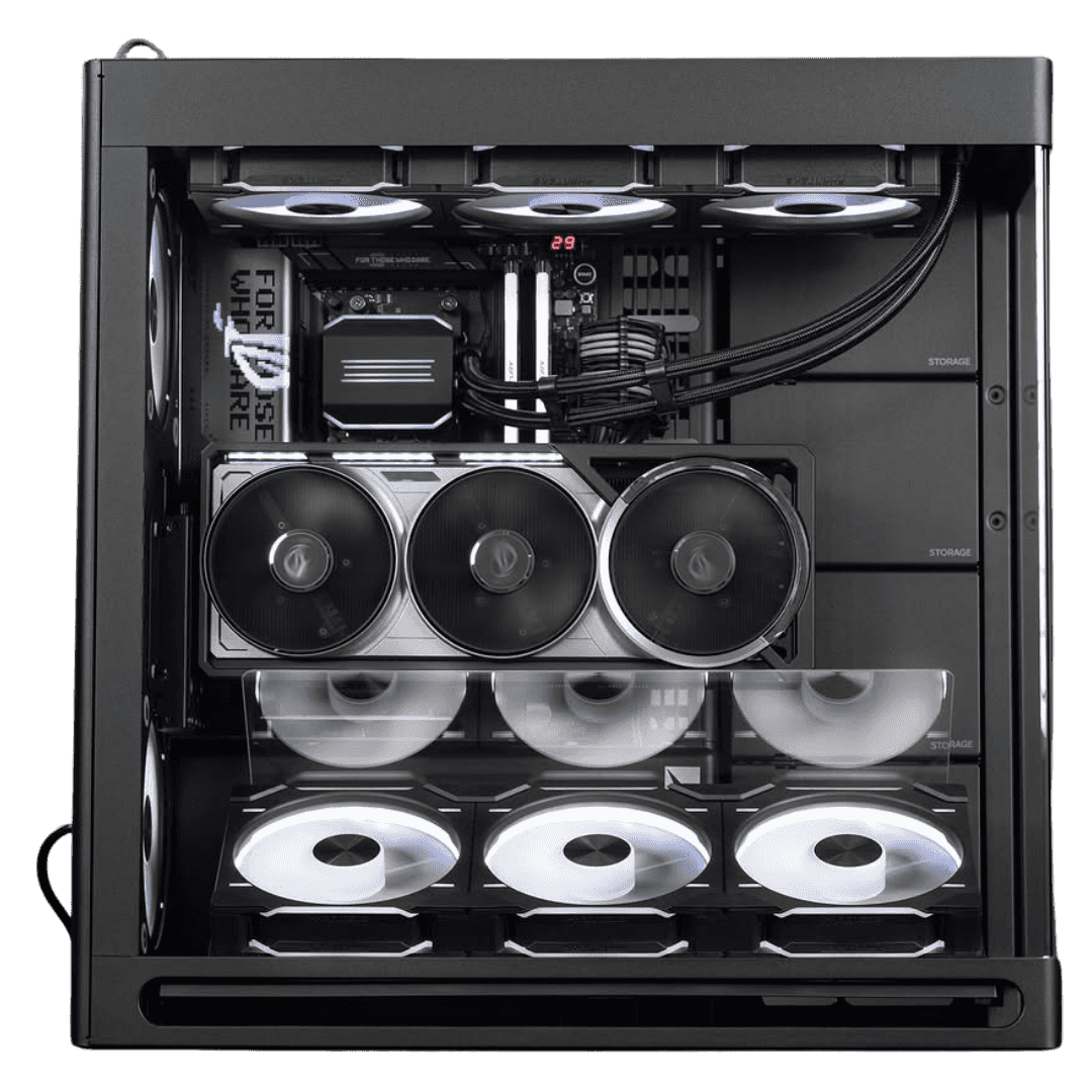 Asus Gaming & Rendering PC, AMD 7950X Ryzen 9, 16-Core, 32-Thread, 5.7GHz, ROG ASTRAL 5090 32GB GDDR7 OC, 96GB (2x48GB) 6400MT/s, 8TB BLACK SN850X 7300MB/s, 1600W - thumbnail 2