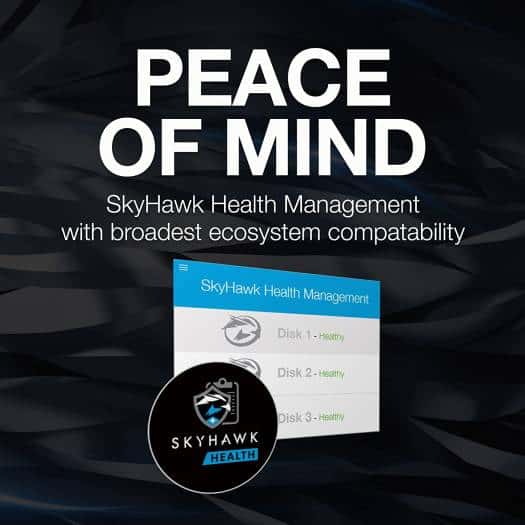Seagate 8TB SkyHawk Surveillance SATA III 3.5" Internal Hard Drive, Up to 180 MB/s Sustained Transfer Rates, 1 Million Hours MTBF, 256MB Cache, 5400 RPM, Supports up to 64 HD Cameras | ST8000VX010 - thumbnail 7