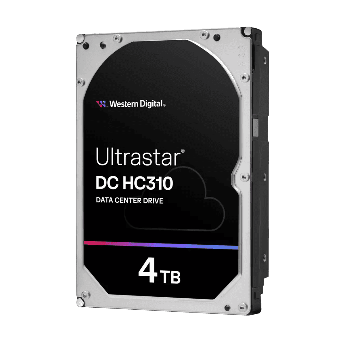 Western Digital Ultrastar DC HC310 4TB Hard Drive, SATA, SE, Designed for OEM, cloud deployments, and traditional IT systems, Leverages common hardware and firmware to minimize redundant testing needs, Advanced format 4Kn and 512e format models | 0B35950 thumbnail 3