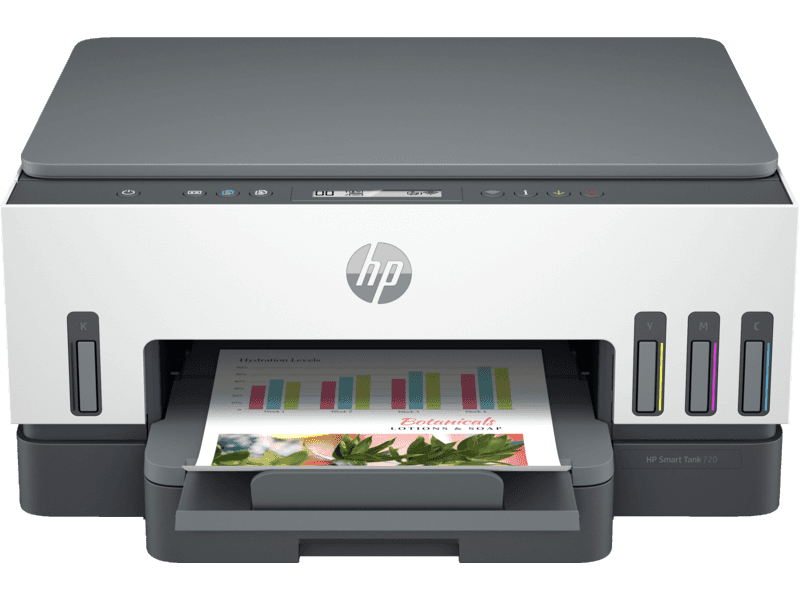 Hp HP Smart Tank 720 All-in-One Printer, Print, scan, copy, wireless, Print speed up to 15 ppm, HP Thermal Inkjet | 6UU46A - thumbnail 3