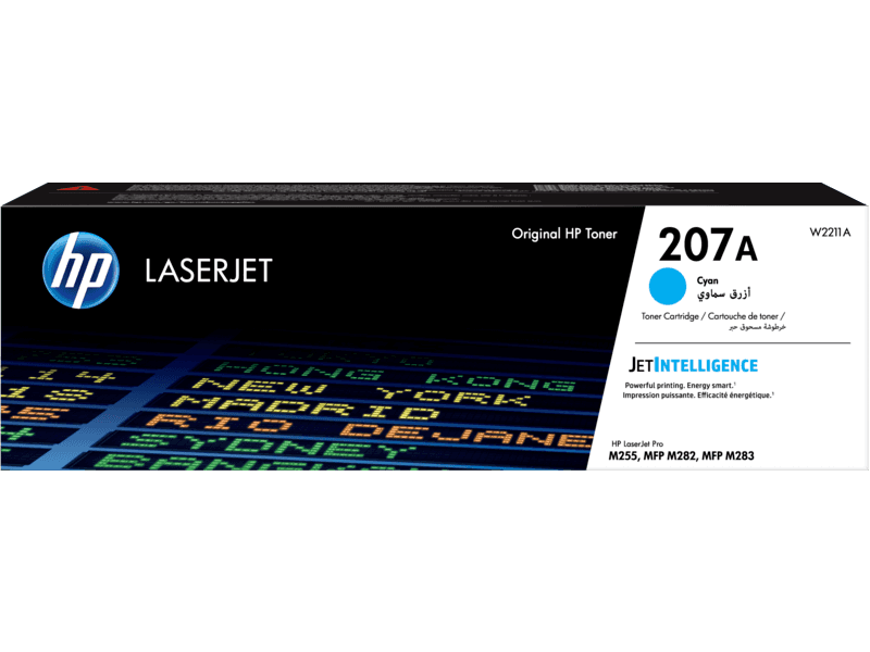 Hp HP 207A Cyan Original LaserJet Toner Cartridge (W2211A) - thumbnail 1