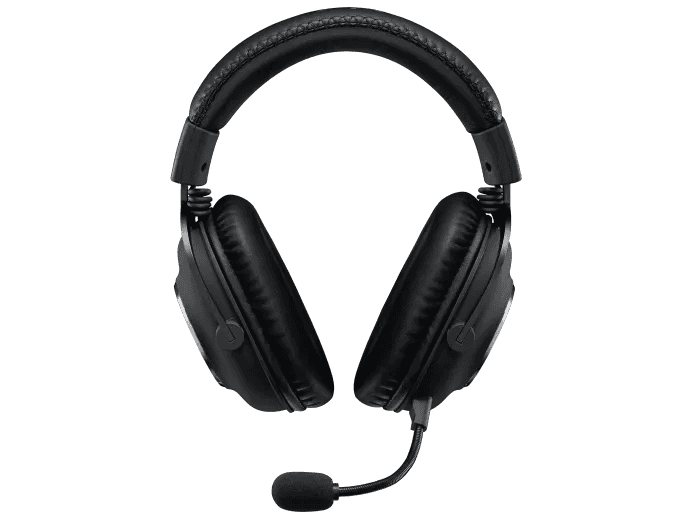 Logitech Logitech G PRO X Gaming Headset with Blue VOICE, X 7.1 and 50 mm PRO-G Drivers, For PC, PS4, Switch, Xbox One, VR - Black | 981-000818 - thumbnail 1