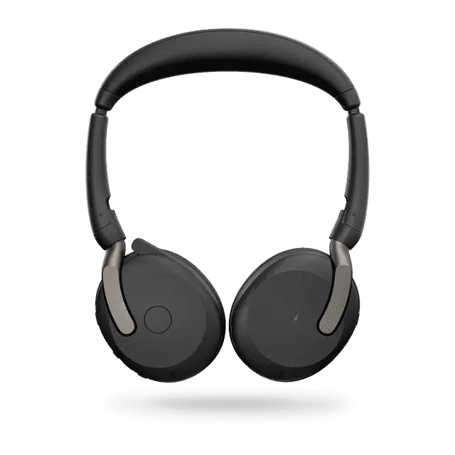 Jabra Evolve2 65 Flex - USB-C UC Stereo Portable Professional Headset, Active Noise Cancellation (ANC), Up to 32 hours | 26699-989-899 thumbnail 2