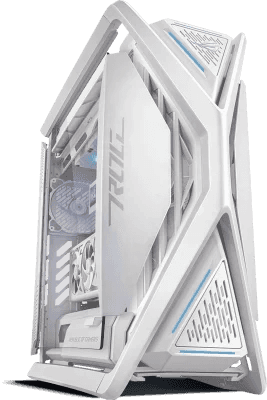 Asus ASUS Powered Hyperion White Gaming PC, AMD Ryzen 9 9950X 16 Cores 32 Threads, NVIDIA RTX 4090 24GB, 32GB DDR5 RAM, 2TB SDD Gen 4, 1000W 80 PLUS Gold PSU, 360mm Liquid CPU Cooler, Wi-Fi + BT RYUJIN - thumbnail 3