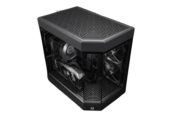 Nanotech Nanotech Project RTX4090 Graphics Workstation, Core i9 14900K, RTX 4090 24GB OC, 64GB (2 x 32GB) RGB DDR5, 4TB (2x2 TB) 4.0 NVMe SSD, AIO CPU Liquid Cooler, 1300W 80+ Platinum, With 6x RGB Fan, Wifi + BT, 1 Year Warranty - thumbnail 4