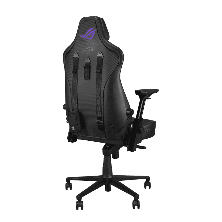 Asus ASUS ROG Courser Gaming Chair, Premium PU Leather, Black Edition, High Density Foam, 4D Armrests, Ergonomic Racing Design, Class 4 Gas Lift - thumbnail 4