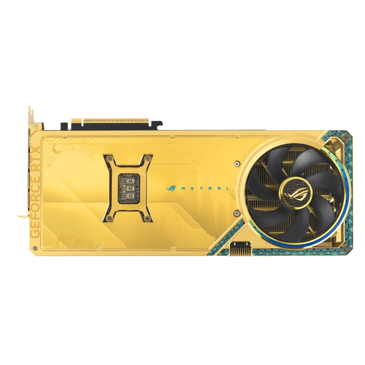Asus ROG Astral GeForce RTX 5080 Dhahab CORE OC Edition 16GB GDDR7 OC EDITION 3 FAN | 90YV0LV6-M0NM00 thumbnail 3
