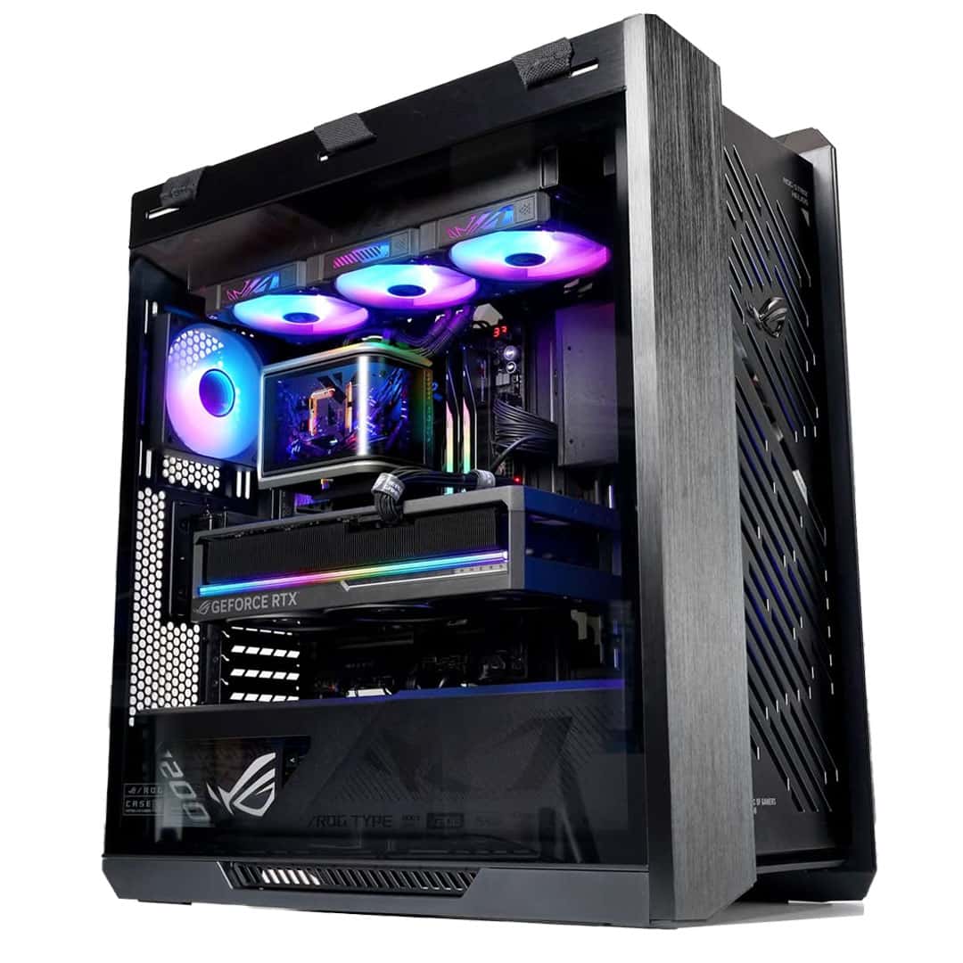 Asus Dark Hero Ultimate PC Powered By ASUS, AMD Ryzen 9 9950X3D2, ROG Astral RTX 5090 32GB, 32GB DDR5 CL30, 1TB Gen5 SSD, Ryuo IV 2K AMOLED - thumbnail 1