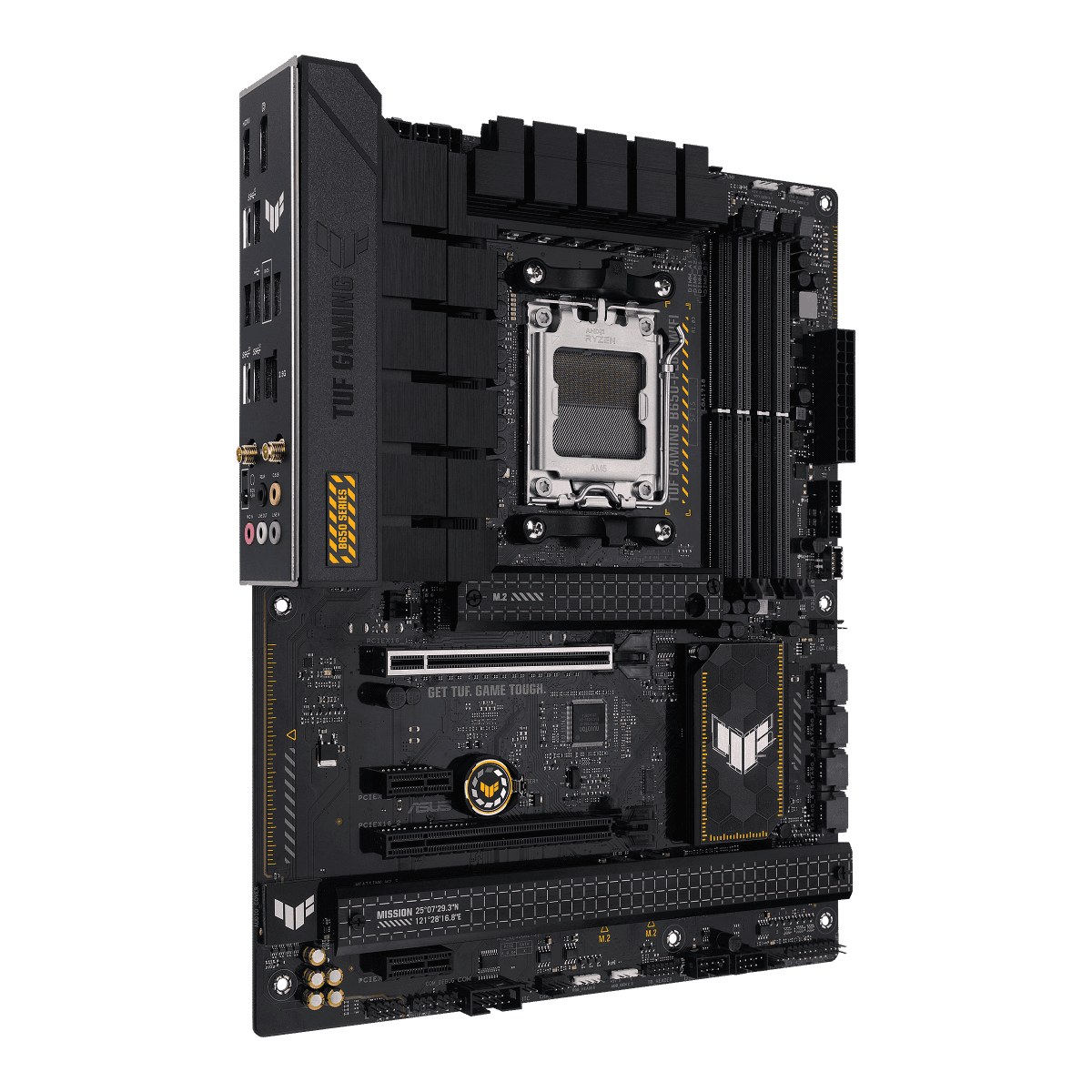 Asus Asus Tuf Gaming B650-Plus Wifi DDR5 ATX Motherboard, AMD Socket AM5, B650 Chipset, 2.5Gb Ethernet, Bluetooth, WiFi 6E 6GHz, Max 128GB 4xDIMM Memory, PCIe 4.0x16, 3xM.2 Slot | 90MB1BZ0-M0EAY0 - thumbnail 6