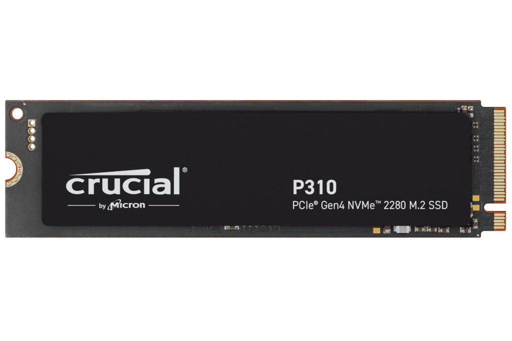 Crucial Crucial P310 1TB PCIe Gen4 NVMe 2280 M.2 SSD, PCIe Gen 4 x4 speeds 7100MB/s Read, 6000MB/s Write, M.2 2280 Form Factor, 1TB Capacity | CT1000P310SSD8 - thumbnail 1