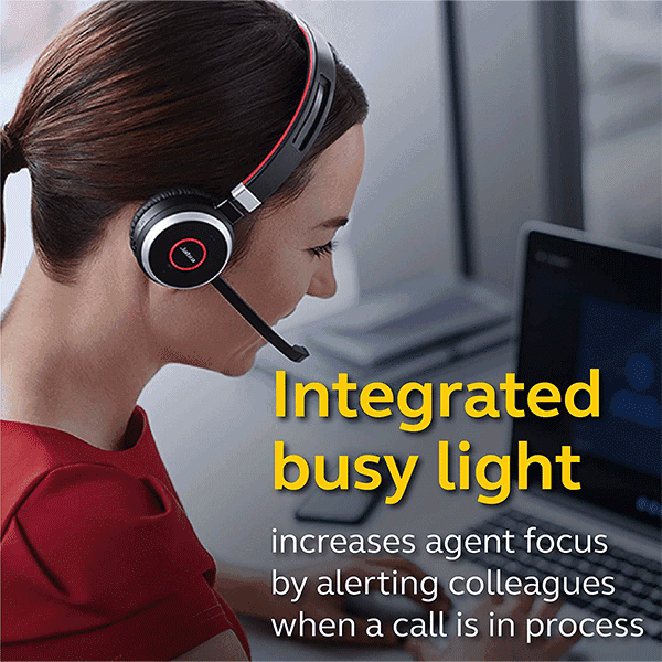 Jabra Jabra Evolve 65 SE Link380a MS Stereo Bluetooth Headset with Dual Connectivity, Noise Cancelling Microphone, Up to 12h Battery Life, 30m Wireless Range, For Multi Tasking, Black | 6599-833-309 - thumbnail 7