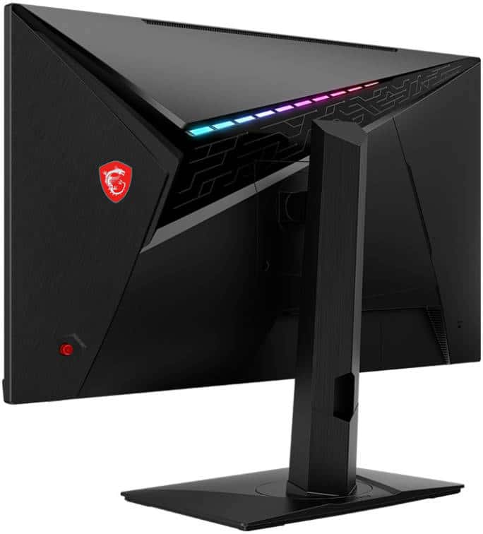 MSI Optix MAG274QRX 27" WQHD 240Hz Rapid IPS Gaming Monitor, 1ms Response, NVIDIA G-Sync Compatible, HDR400, KVM 2.0 Control & Transfer, Mystic Light, DP 1.4a / 2x HDMI / USB Type C, Black | MAG274RX - thumbnail 1