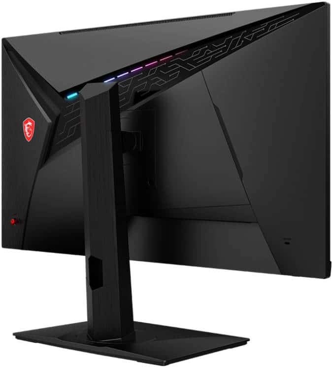 MSI Optix MAG274QRX 27" WQHD 240Hz Rapid IPS Gaming Monitor, 1ms Response, NVIDIA G-Sync Compatible, HDR400, KVM 2.0 Control & Transfer, Mystic Light, DP 1.4a / 2x HDMI / USB Type C, Black | MAG274RX - thumbnail 4