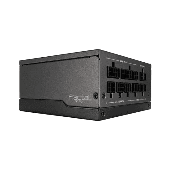 Fractal Design Fractal Ion SFX-L 650W Gold Full Modular Power Supply, UltraFlex DC wires, 80 PLUS Gold, Large 120 mm fan, Black | FD-PSU-ION-SFX-650G-BK - thumbnail 4