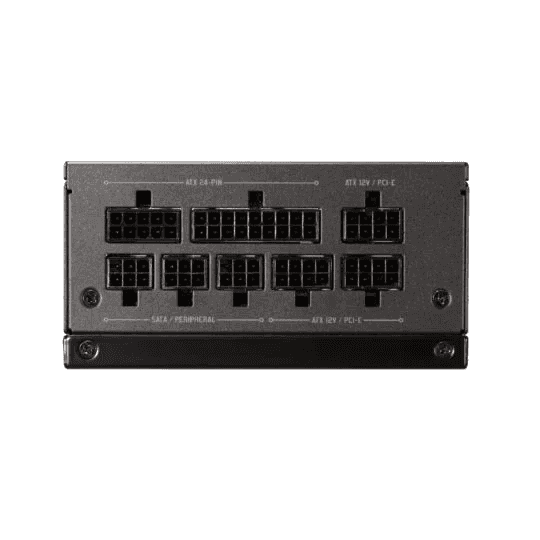 Fractal Design Fractal Ion SFX-L 650W Gold Full Modular Power Supply, UltraFlex DC wires, 80 PLUS Gold, Large 120 mm fan, Black | FD-PSU-ION-SFX-650G-BK - thumbnail 6