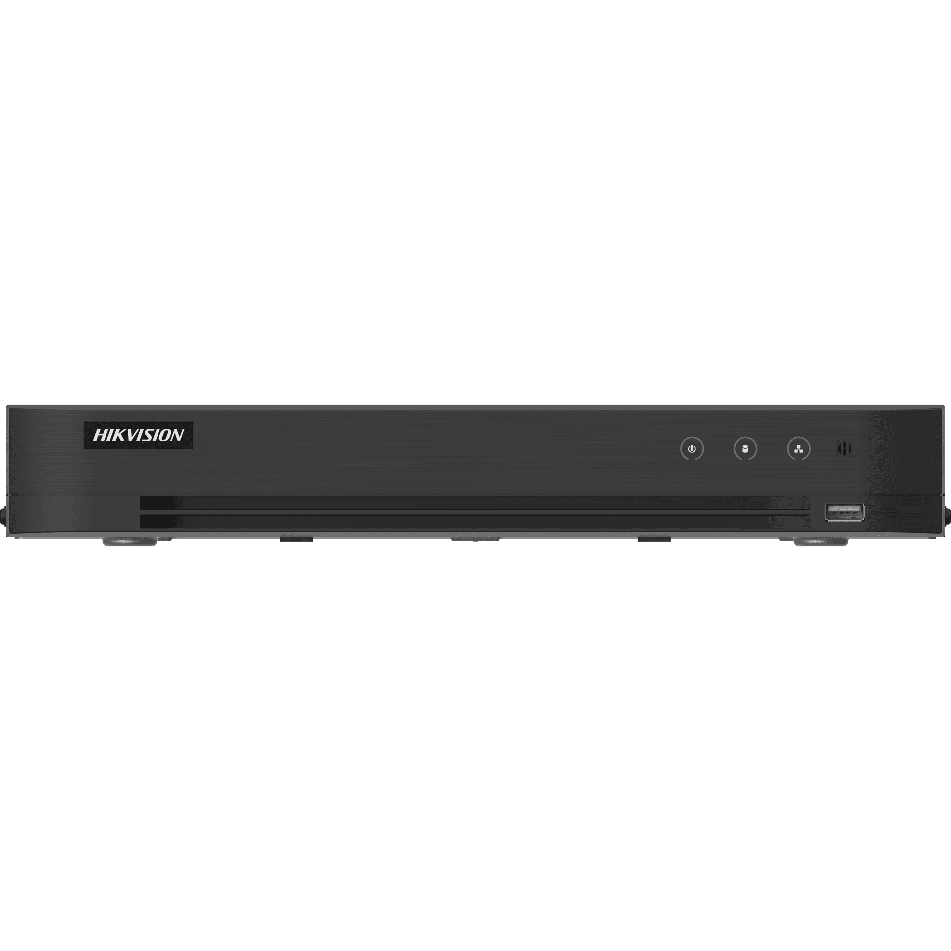 HIKVISION Hikvision iDS-7216HQHI-M1/XT 16 Channel 1080p 1U H.265 AcuSense DVR, Supports 3K/5MP Analogue Camera, Support  Two-Way Audio Technology - thumbnail 2