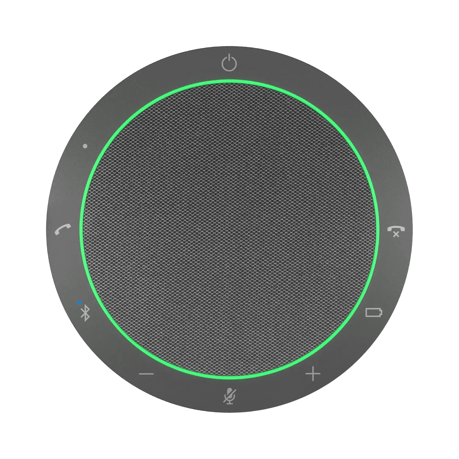 Jabra Jabra Speak2 55 Wireless Bluetooth Speakerphone, Conference Speaker with 4 Noise-Cancelling Mics, 50mm Full-Range Speakers & Wideband Audio, Certified for Zoom & Google Meet, Dark Grey | 2755-209 - thumbnail 2