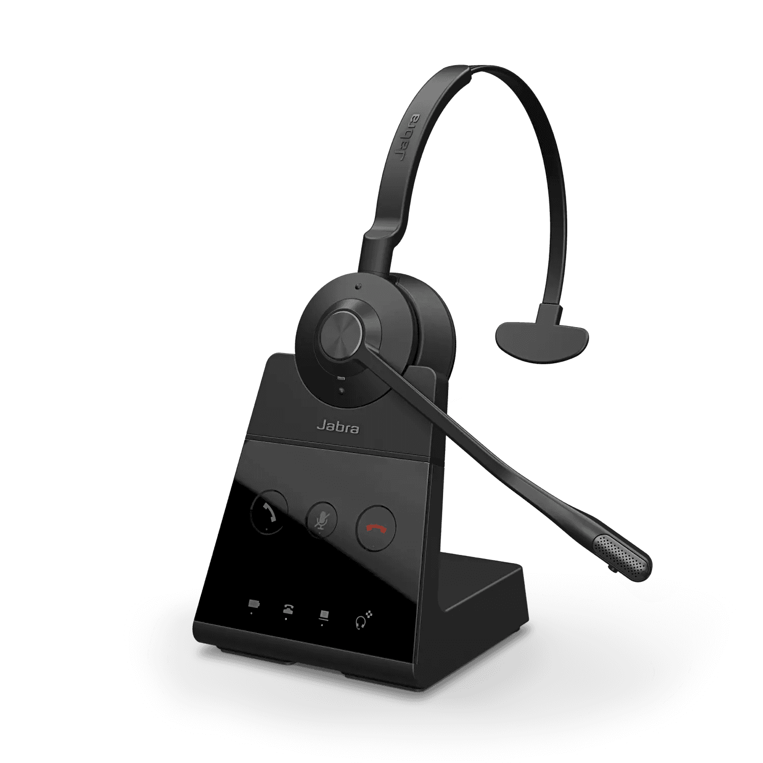 Jabra Jabra Engage 65 Wireless Headset, Mono, Advanced noise-cancelling Microphones, DECT device Up to 150m/490ft, Busylight, Connect up to 5 devices | 9653-553-111 - thumbnail 1