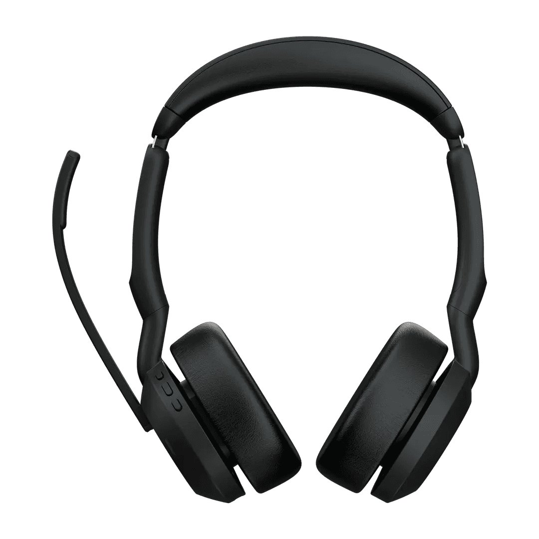 Jabra Jabra Evolve2 55 Link380c UC Stereo Headset w Charging Stand, 4 microphones for professional audio quality, Pair up to 8 devices, Up to 18 hours battery life | 25599-989-889 - thumbnail 2