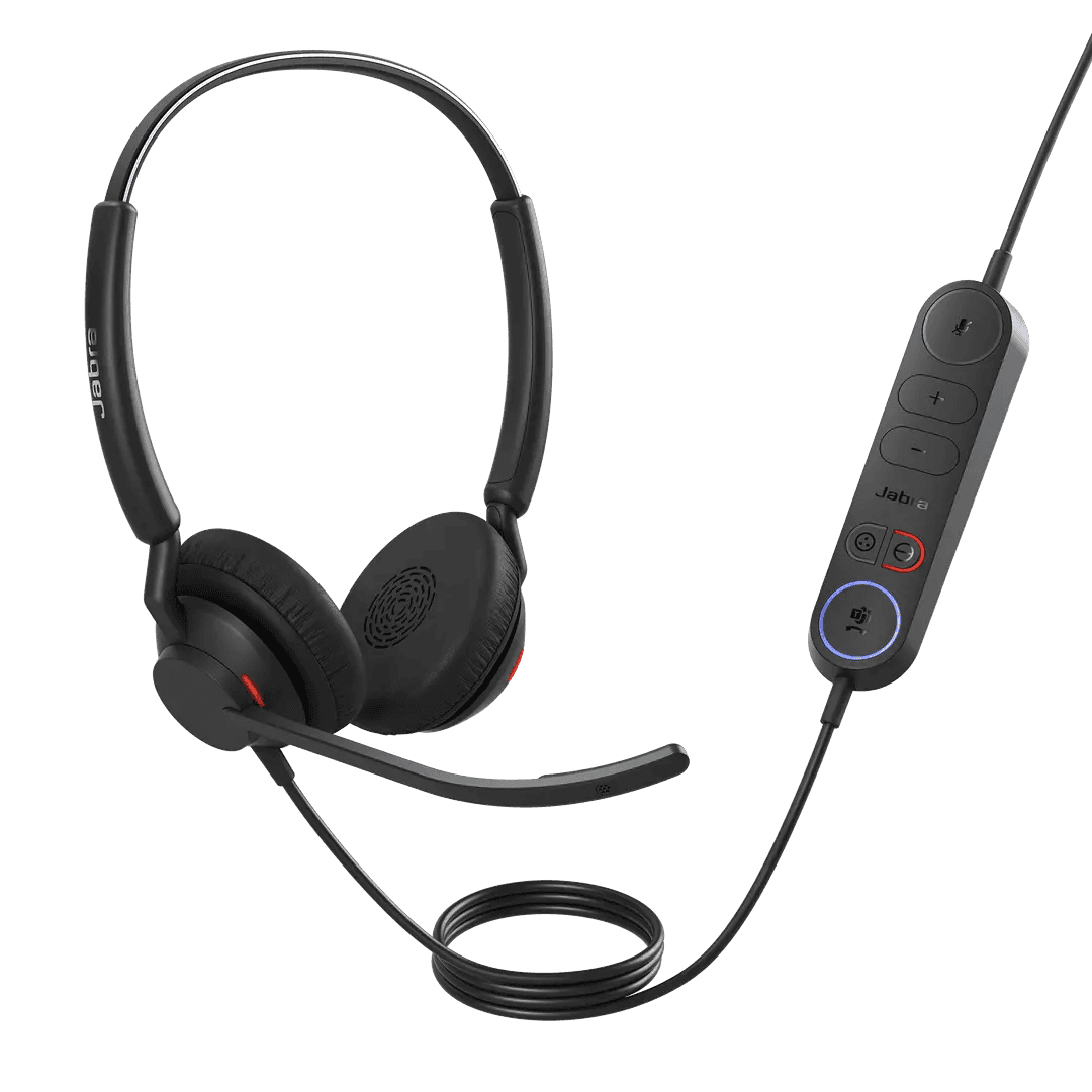 Jabra Jabra Engage 40 Inline Link USB-A MS Stereo Headset | 4099-413-279 - thumbnail 1