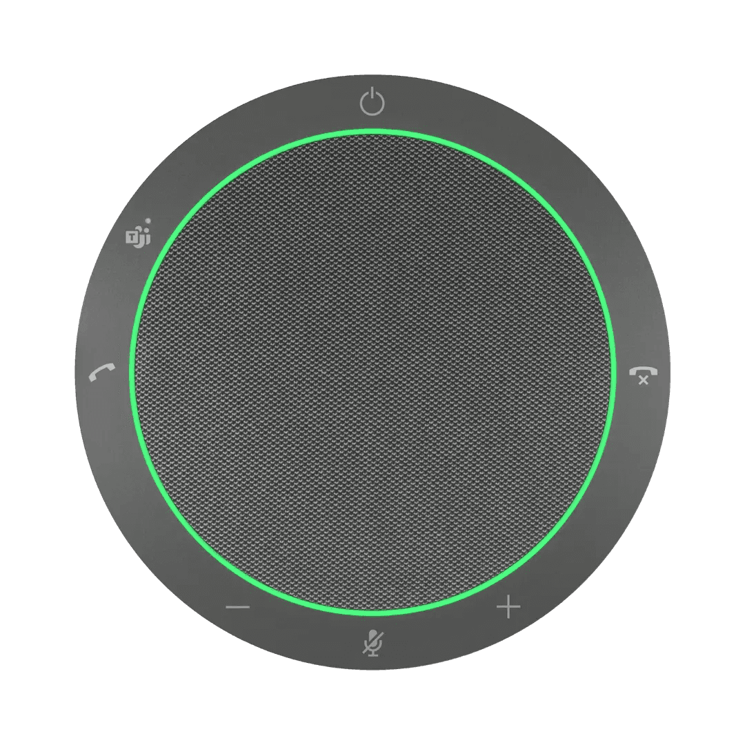 Jabra Jabra Speak2 40 Portable Speakerphone - 4 Noise-Cancelling Mics, 50mm Full Range Speakers with Wideband Audio for Clear Sound, USB-A/USB-C Connections - Certified Microsoft Teams Speaker, Dark Grey | 2740-109 - thumbnail 1