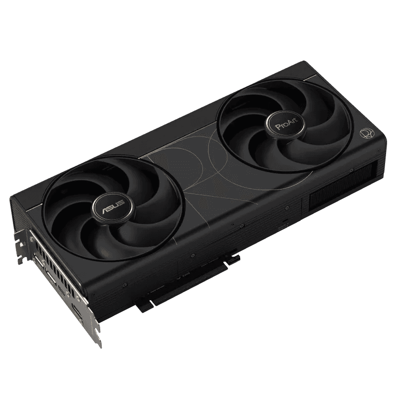 Asus ASUS ProArt GeForce RTX 5090 32GB GDDR7 OC Edition Graphics Card, Dual 115mm Fans, 2.5-Slot SFF-Ready, Liquid Metal Cooling, USB Type-C | 90YV0P00-M0NA00 - thumbnail 4