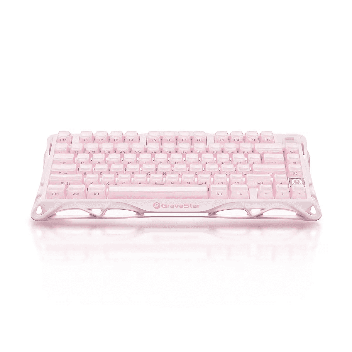 Gravastar GravaStar Sakura Pink Special Edition Gaming Set: Mercury M1 Pro Mouse & Mercury K1 Mechanical Keyboard, Sakura Pink - thumbnail 2