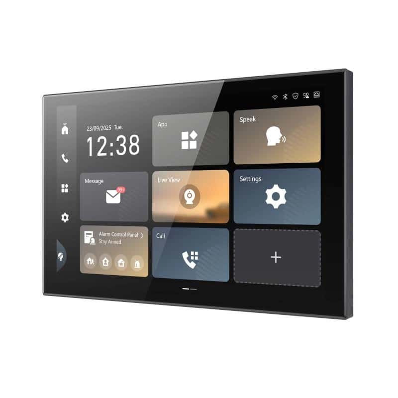 HIKVISION Hikvision DS-KH9570-WTE1-S Black 10-inch WiFi 6 Android Indoor Station | DS-KH9570-WTE1/S - thumbnail 2