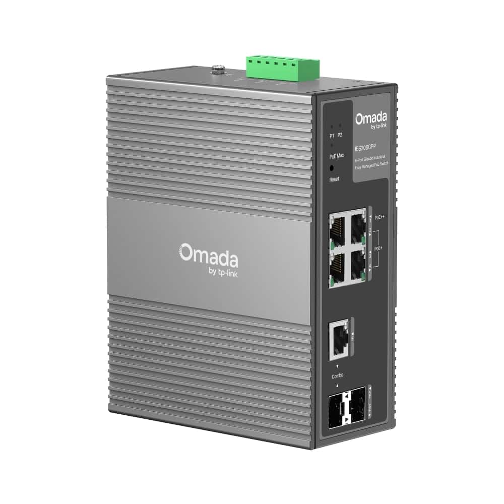 tp-link TP-Link Omada IES206GPP 6-Port Gigabit Industrial Easy Managed PoE++ Switch | IES206GPP - thumbnail 2