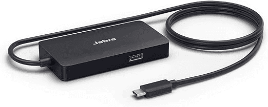 Jabra Jabra PanaCast USB Hub for USB-C Connection and Multiple Cable Outlets to Connect All of Your Devices with a Single USB-C Port, UK Plug - thumbnail 1