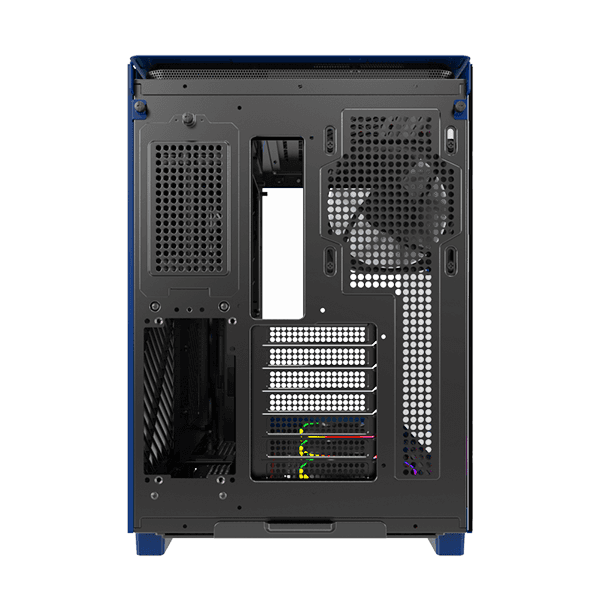 Montech Montech KING 95 PRO Middle Tower Case, Duo Airflow Modes ( Turbo Mesh Mode & Elegant Glass Mode ),  SPCC/Tempered glass, 4x120mm ARGB PWM Fans, Type-Cx1/USB3.0x2/Mic/Audiox1/LED Buttons | King 95 Pro Blue - thumbnail 12