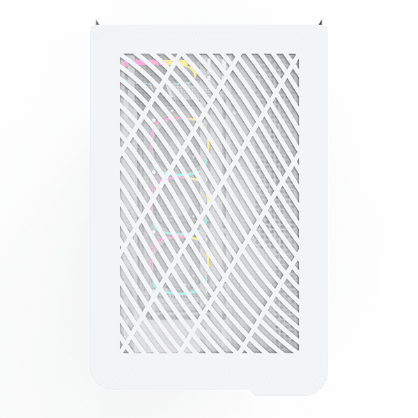 Montech Montech KING 95 PRO Middle Tower Case, Duo Airflow Modes ( Turbo Mesh Mode & Elegant Glass Mode ), SPCC/Tempered glass, 4x120mm ARGB PWM Fans, Type-Cx1/USB3.0x2/Mic/Audiox1/LED Buttons, White | KING 95 PRO - thumbnail 6