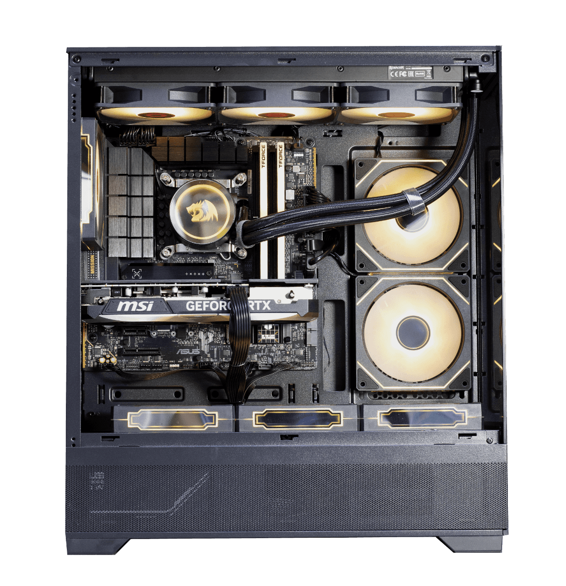 Nanotech AMD 9600X Series Gaming PC, AMD Ryzen 5 9600X, AM5 Socket, 6 Cores, 12 Threads, NVIDIA RTX 4080 Super 16GB, 32GB (2x16GB) 6000MHz, 1TB PCIe 3.0 NVMe  SSD, Air Cooler, 850W - thumbnail 4