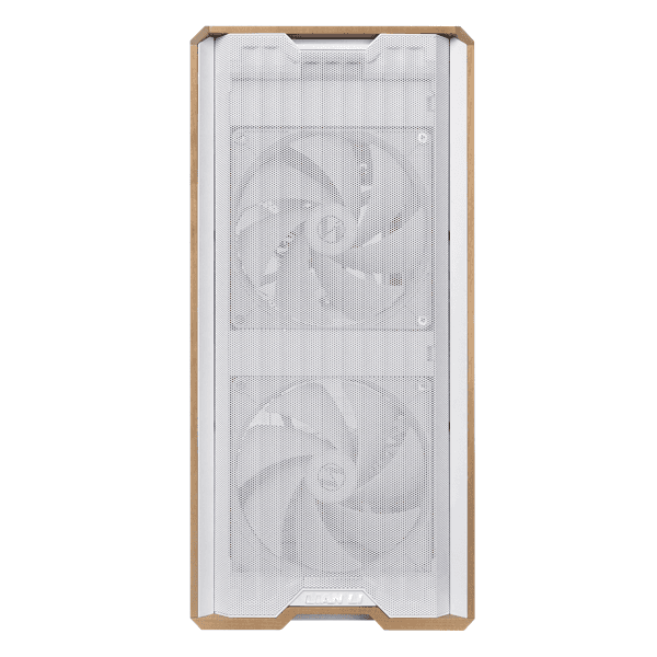 LIAN LI Lian Li LANCOOL 217 Mid-tower Workstation Case, Adaptive Front Fan Mounting, 5 Pre-installed Fans, Back-Connect Motherboards Compatible, Up to E-ATX/EEB Motherboard, Two PSU Mounting Directions, Two Power Buttons, PPLP Certification, White | LAN217W - thumbnail 4