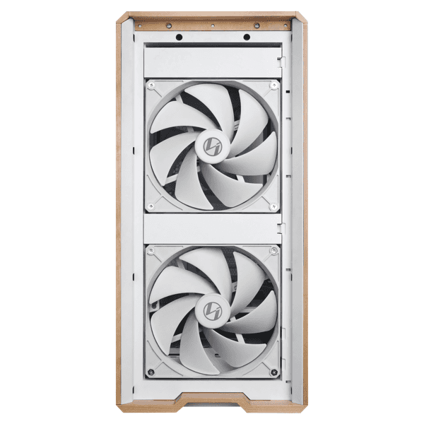 LIAN LI Lian Li LANCOOL 217 Mid-tower Workstation Case, Adaptive Front Fan Mounting, 5 Pre-installed Fans, Back-Connect Motherboards Compatible, Up to E-ATX/EEB Motherboard, Two PSU Mounting Directions, Two Power Buttons, PPLP Certification, White | LAN217W - thumbnail 6