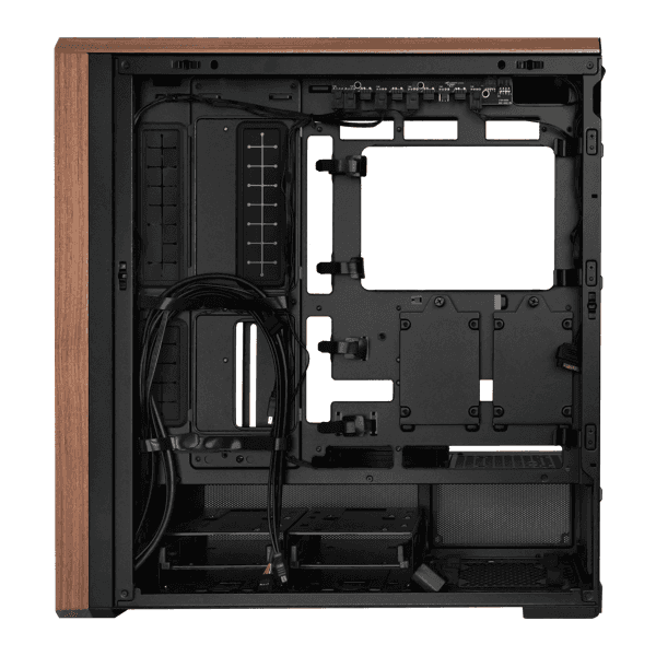 LIAN LI Lian Li LANCOOL 217 Mid-tower Workstation Case, Adaptive Front Fan Mounting, 5 Pre-installed Fans, Back-Connect Motherboards Compatible, Up to E-ATX/EEB Motherboard, Two PSU Mounting Directions, Two Power Buttons, PPLP Certification, Black | LAN217X - thumbnail 4