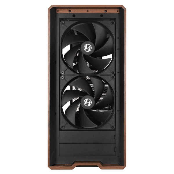 LIAN LI Lian Li LANCOOL 217 Mid-tower Workstation Case, Adaptive Front Fan Mounting, 5 Pre-installed Fans, Back-Connect Motherboards Compatible, Up to E-ATX/EEB Motherboard, Two PSU Mounting Directions, Two Power Buttons, PPLP Certification, Black | LAN217X - thumbnail 5
