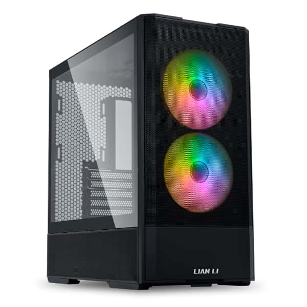 LIAN LI Lian Li LANCOOL 207 Mid Tower Case, 4x Performance Fans, Supports Upto ATX Motherboard, Anti-Sag GPU, Upto 360mm Radiator, Black | G99.LAN207RX.00 - thumbnail 1
