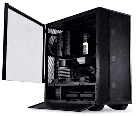 Gaming PC AMD Ryzen 7 7800X3D 8 Cores 16 Threads, RTX 4090 24GB  AORUS GPU, 64 GB DDR5 RAM 6400MHz  (2x32GB ), Samsung 4TB SSD Gen 4, 1200 W PSU 80 PLUS Gold, 360mm Liquid Cooler, Wi-Fi + BT thumbnail 1